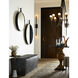 Hutu Wall Light in Bronze, Rectangle